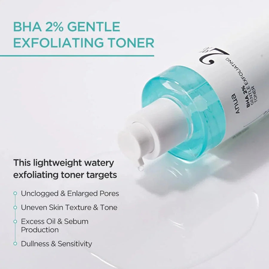 Anua | BHA 2% Gentle Exfoliating Toner - Glow House