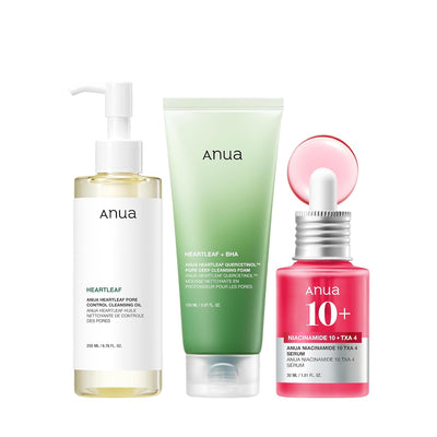 Anua | 3-Step Glass Skin Beginner Set