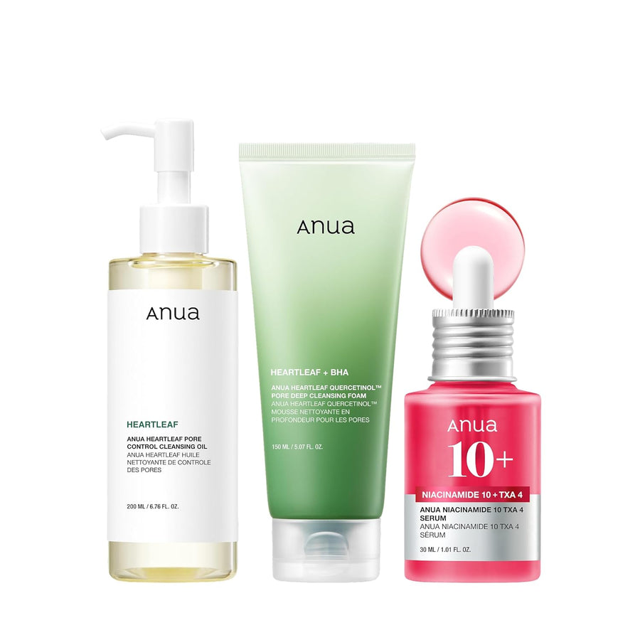Anua | 3-Step Glass Skin Beginner Set - Glow House