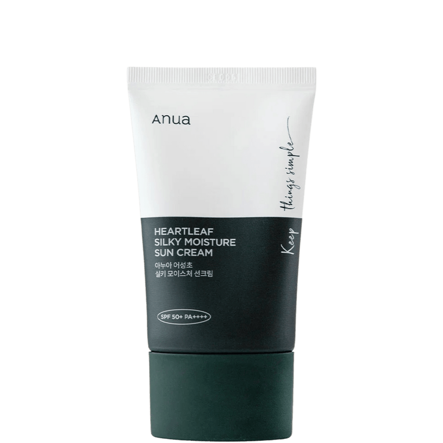 Anua | Heartleaf Silky Moisture Sun Cream SPF50+ PA++++ - Glow House