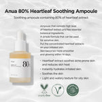 Anua | Heartleaf 80% Moisture Soothing Ampoule - Glow House