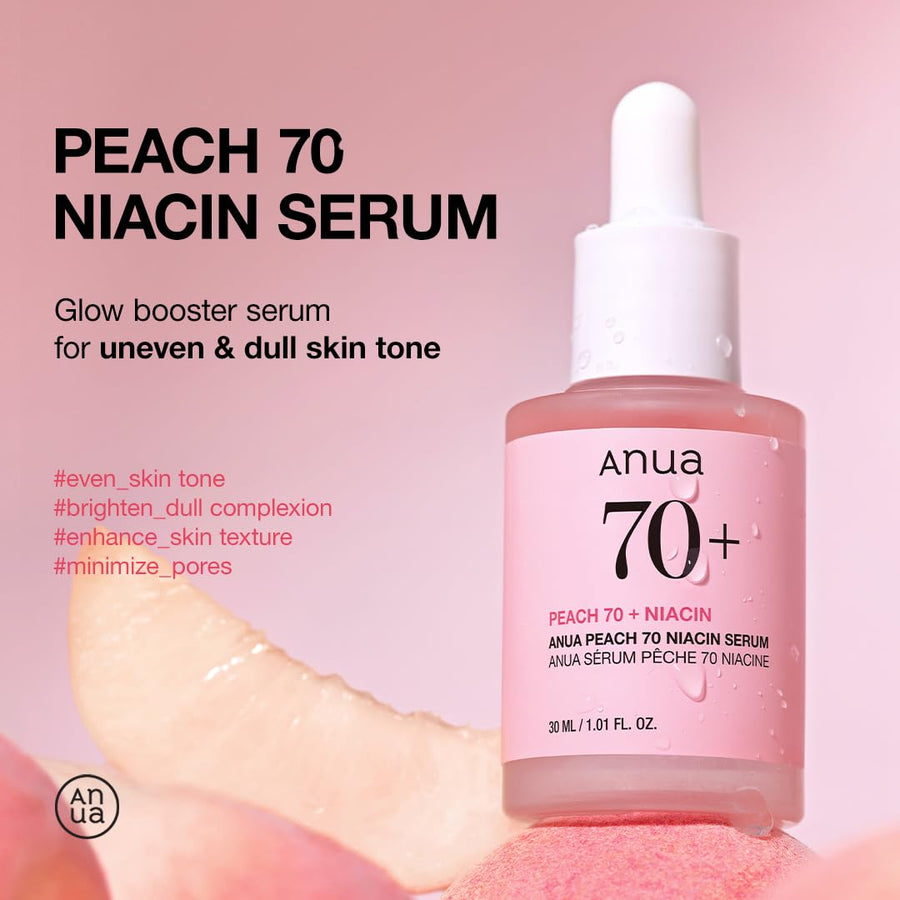 Anua | Peach 70% Niacin Serum - Glow House