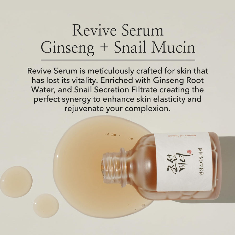 Beauty Of Joseon | Revive Serum : Ginseng + Snail Mucin - Glow House