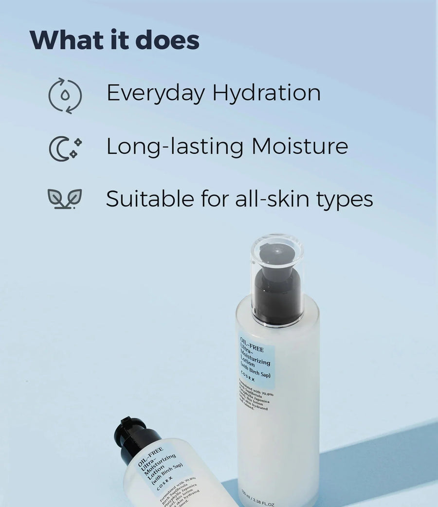 COSRX | Oil Free Ultra Moisturizing Lotion - Glow House