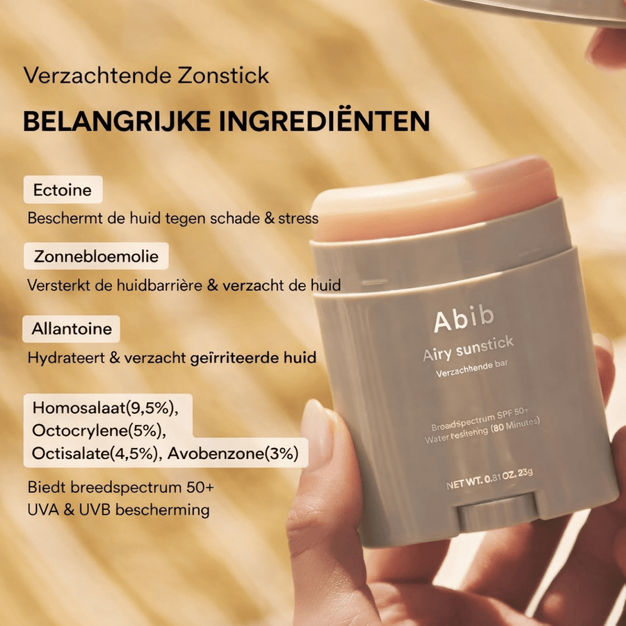 Abib | Airy Sunstick Protection Bar SPF50+ - Glow House