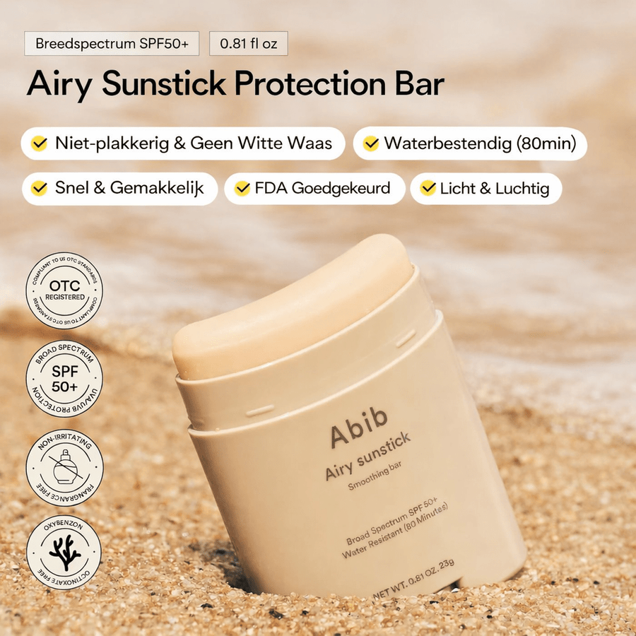 Abib | Airy Sunstick Protection Bar SPF50+ - Glow House