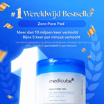 Medicube Zero Pore Pad 2.0 pad met geribbelde en gladde kant