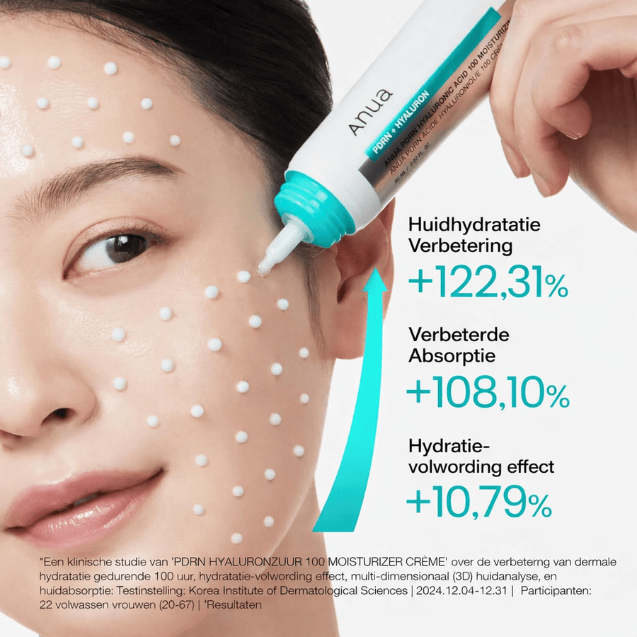 Anua | PDRN Hyaluronic Acid 100 Moisturizing Cream - Glow House