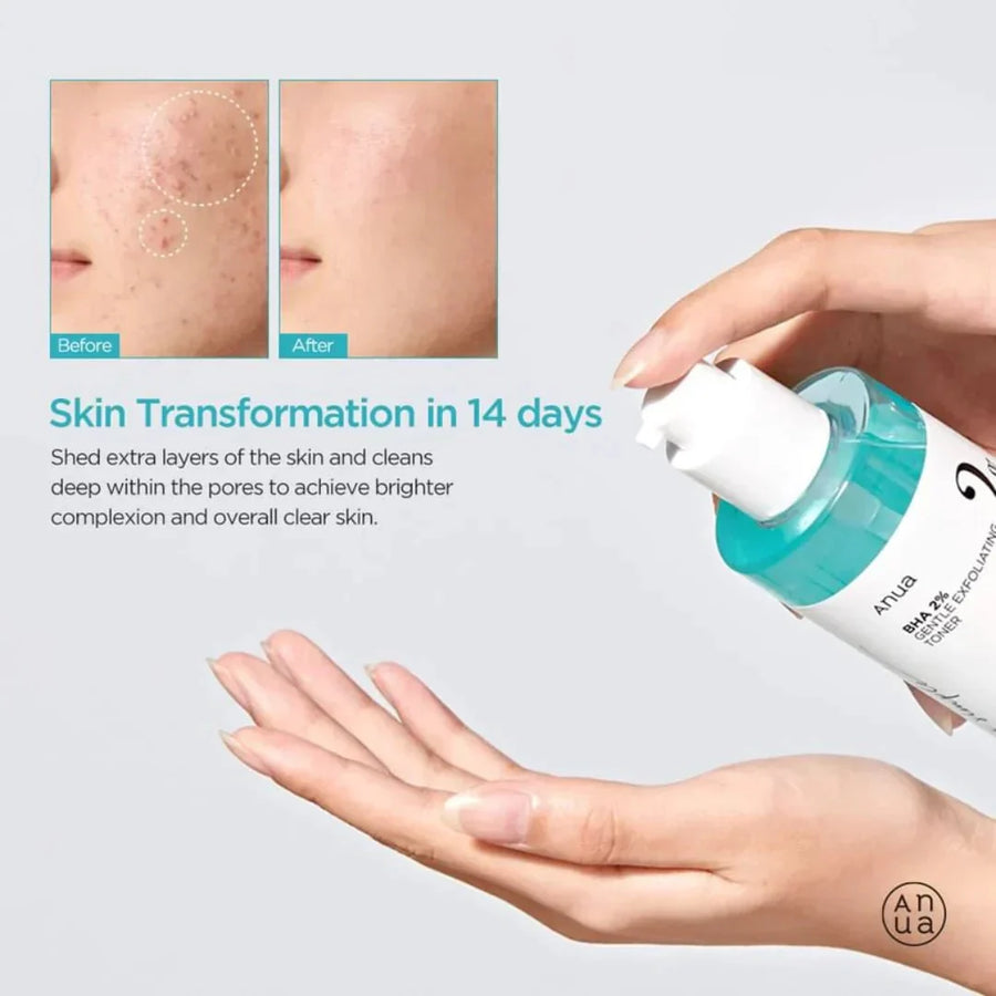 Anua | BHA 2% Gentle Exfoliating Toner - Glow House