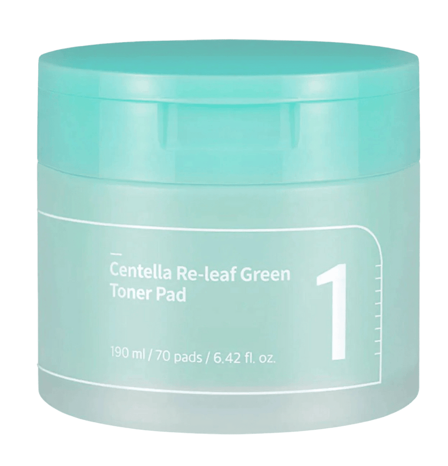 Numbuzin | No.1 Centella Re-Leaf Green Toner Pad - Glow House