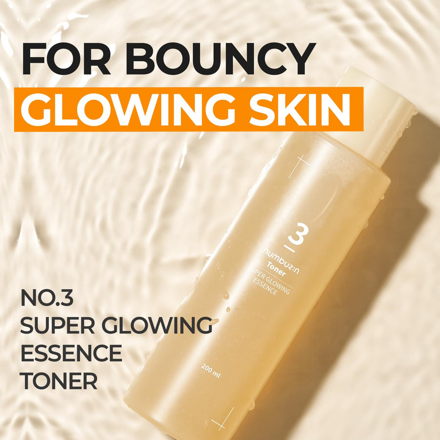Numbuzin | No.3 Super Glowing Essence Toner - Glow House