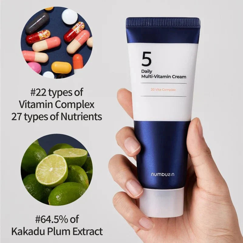 Numbuzin | No.5 Daily Multi-Vitamin Cream - Glow House