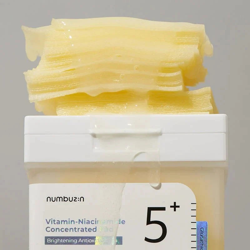Numbuzin | No.5 Vitamin Niacinamide Concentrated Pad - Glow House