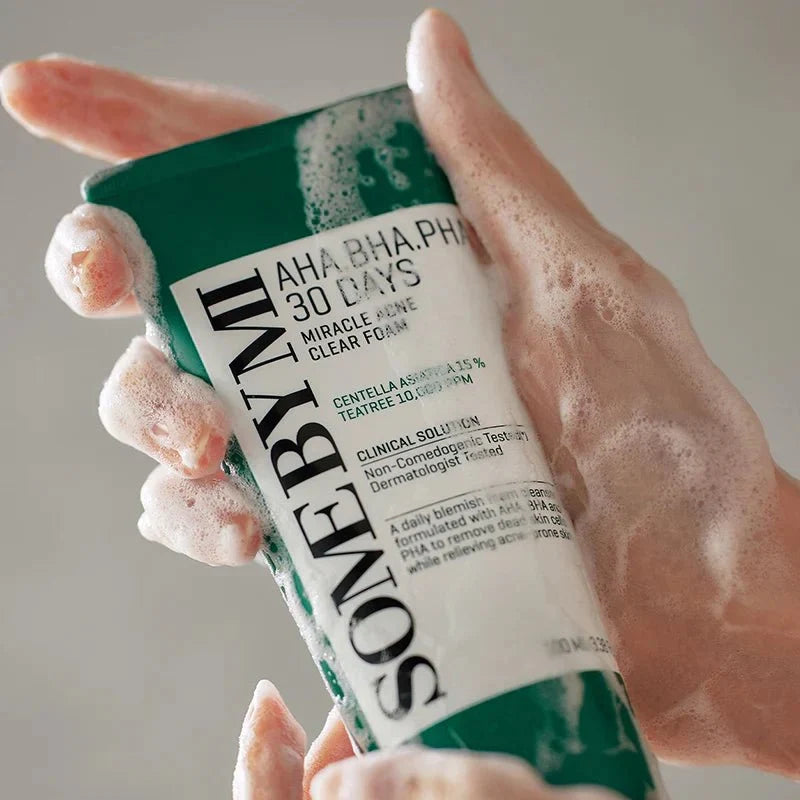 Some By Mi | AHA BHA PHA 30 Days Miracle Acne Clear Foam - Glow House