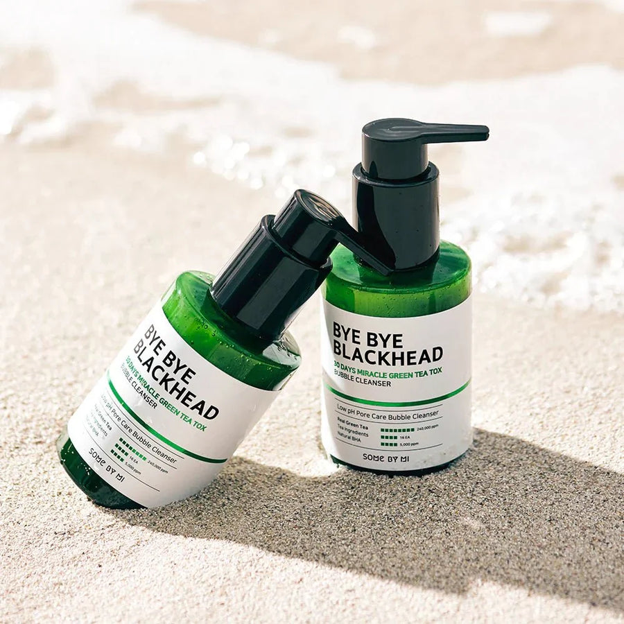 Some By Mi | Bye Bye Blackhead 30 Days Miracle Green Tea Tox Bubble Cleanser - Glow House