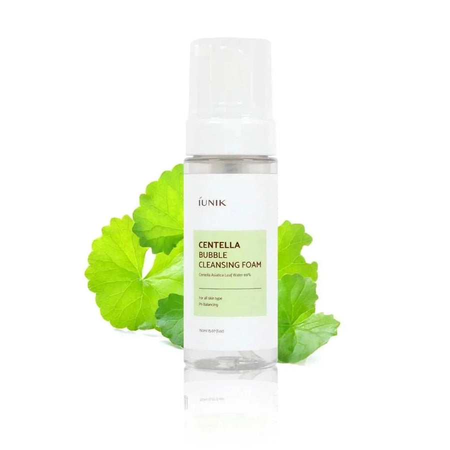 iUNIK | Centella Bubble Cleansing Foam - Glow House
